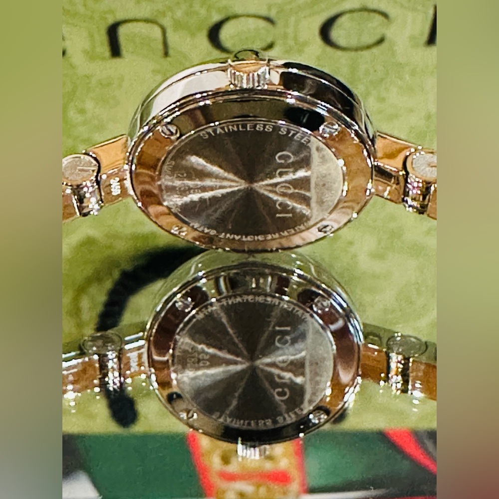 💎 GUCCI WATCH SHERRYLINE WATER RESISTANT w/Box Size 7” - Picture 11 of 12